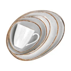 4x Schale 390ml FINCA In Grau -Butlers butlers 4x schale 390ml finca in grau 4