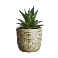 Blumentopf Ø15cm MARRAKESH In Salbei -Butlers butlers blumentopf o15cm marrakesh in salbei 2