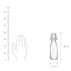 Bügelflasche Mit Flaschenbeleuchtung 2-tlg. BOTTLE LIGHT In Transparent -Butlers butlers bugelflasche mit flaschenbeleuchtung 2 tlg bottle light in transparent 12