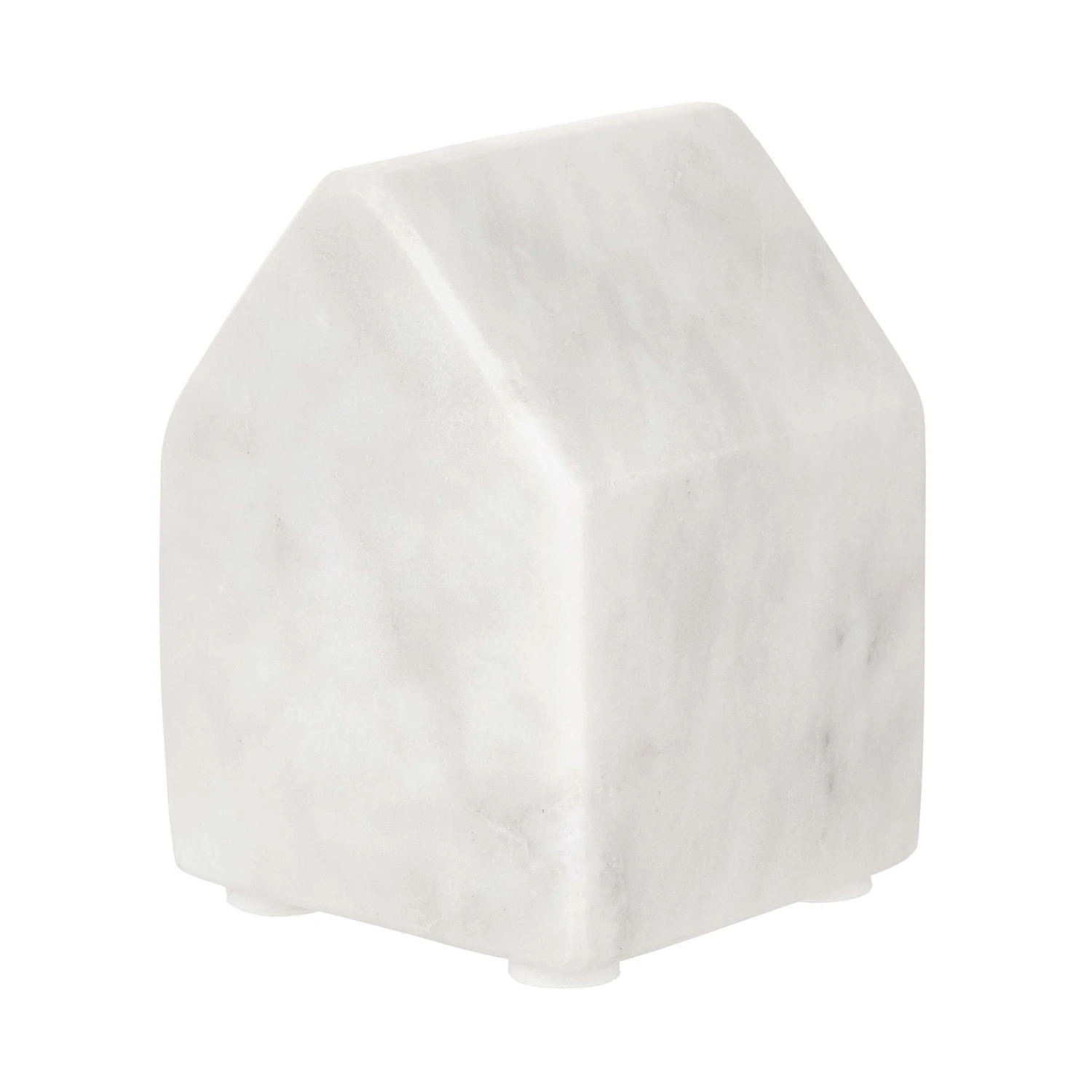 Deko-Haus L 6 X H 9cm BLOCKHOUSE In Weiß 5 Deko-Haus L 6 X H 9cm BLOCKHOUSE In Weiß – Bild 5