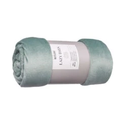 Fleecedecke L 200 X B 150cm LAZY DAYS In Salbei -Butlers butlers fleecedecke l 200 x b 150cm lazy days in salbei 2