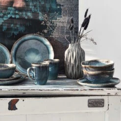 Geschirr-Set 16-tlg. HILDA In Dunkelblau -Butlers butlers geschirr set 16 tlg hilda in dunkelblau 19