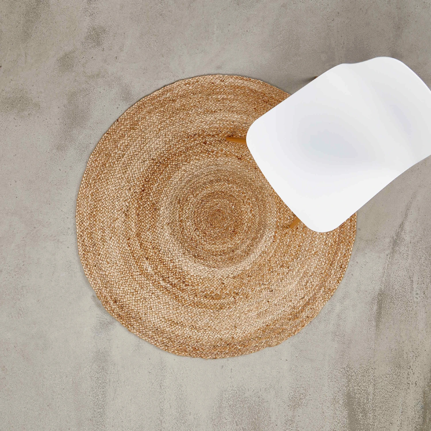 Hanf-Teppich Ø110cm ALL NATURE In Natur 5 Hanf-Teppich Ø110cm ALL NATURE In Natur – Bild 5