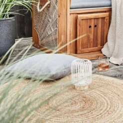 Hanf-Teppich Ø110cm ALL NATURE In Natur 14 Hanf-Teppich Ø110cm ALL NATURE In Natur -Butlers butlers hanf teppich o110cm all nature in natur 5