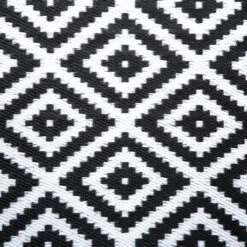 In- & Outdoor-Teppich Ethno/Rauten L 200 X B 150cm COLOUR CLASH In Schwarz-Weiß -Butlers butlers in and outdoor teppich ethno rauten l 200 x b 150cm colour clash in schwarz weiss 6