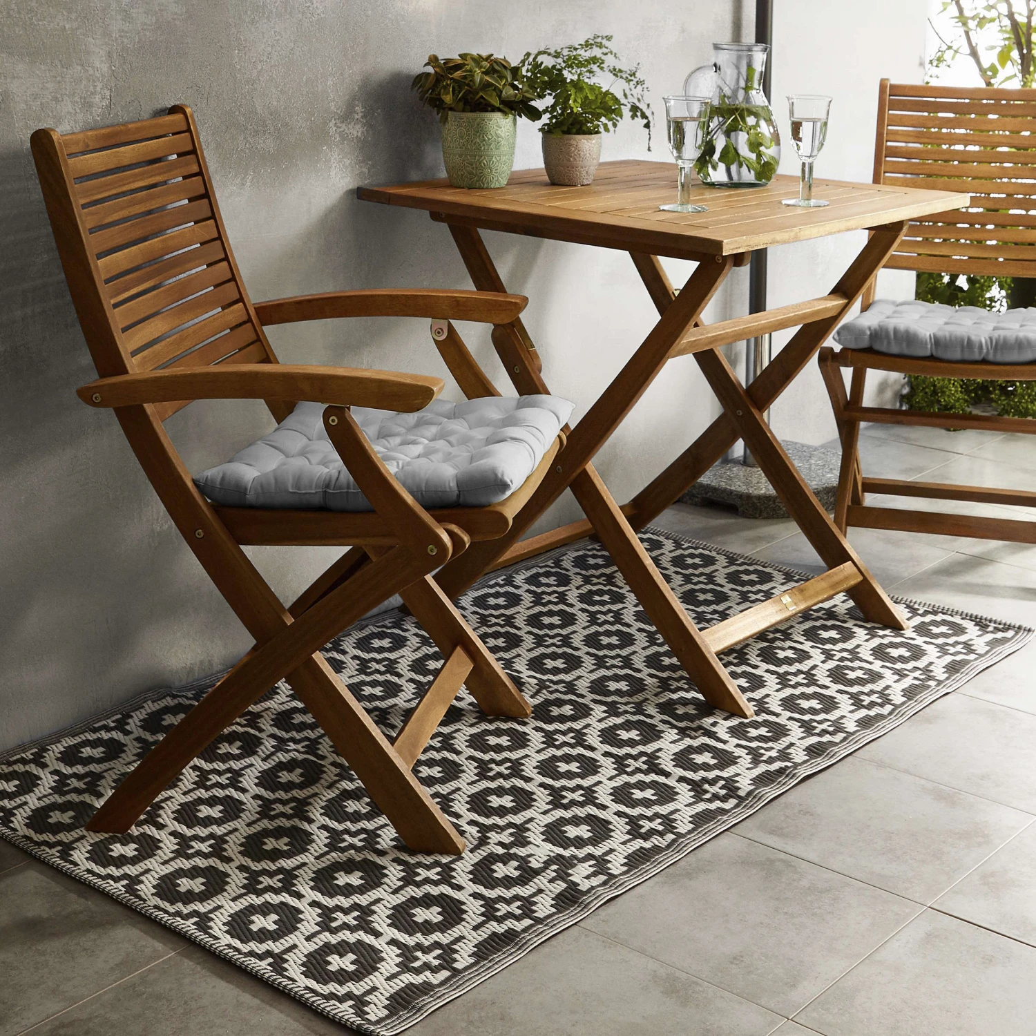 In- & Outdoor-Teppich Mosaik L 150 X B 90cm COLOUR CLASH In Schwarz 12 In- & Outdoor-Teppich Mosaik L 150 X B 90cm COLOUR CLASH In Schwarz – Bild 12