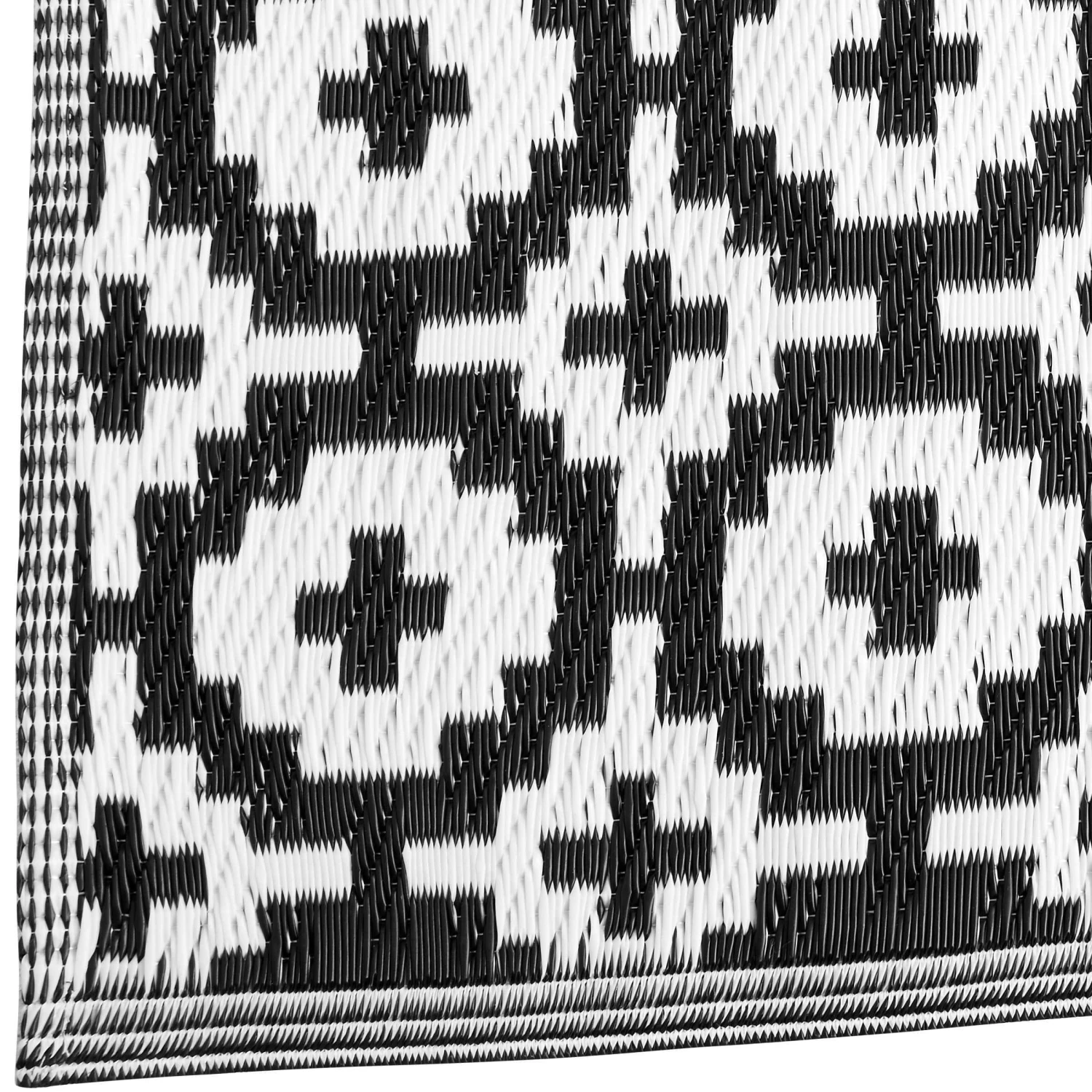 In- & Outdoor-Teppich Mosaik L 150 X B 90cm COLOUR CLASH In Schwarz 5 In- & Outdoor-Teppich Mosaik L 150 X B 90cm COLOUR CLASH In Schwarz – Bild 5