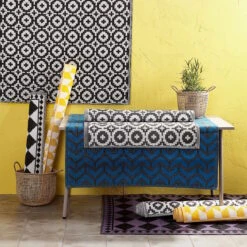 In- & Outdoor-Teppich Mosaik L 150 X B 90cm COLOUR CLASH In Schwarz 20 In- & Outdoor-Teppich Mosaik L 150 X B 90cm COLOUR CLASH In Schwarz -Butlers butlers in and outdoor teppich mosaik l 150 x b 90cm colour clash in schwarz 8