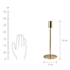 Kerzenhalter Höhe 29cm HIGHLIGHT In Gold 11 Kerzenhalter Höhe 29cm HIGHLIGHT In Gold -Butlers butlers kerzenhalter hohe 29cm highlight in gold 3