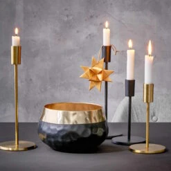 Kerzenhalter Höhe 29cm HIGHLIGHT In Gold 12 Kerzenhalter Höhe 29cm HIGHLIGHT In Gold -Butlers butlers kerzenhalter hohe 29cm highlight in gold 4