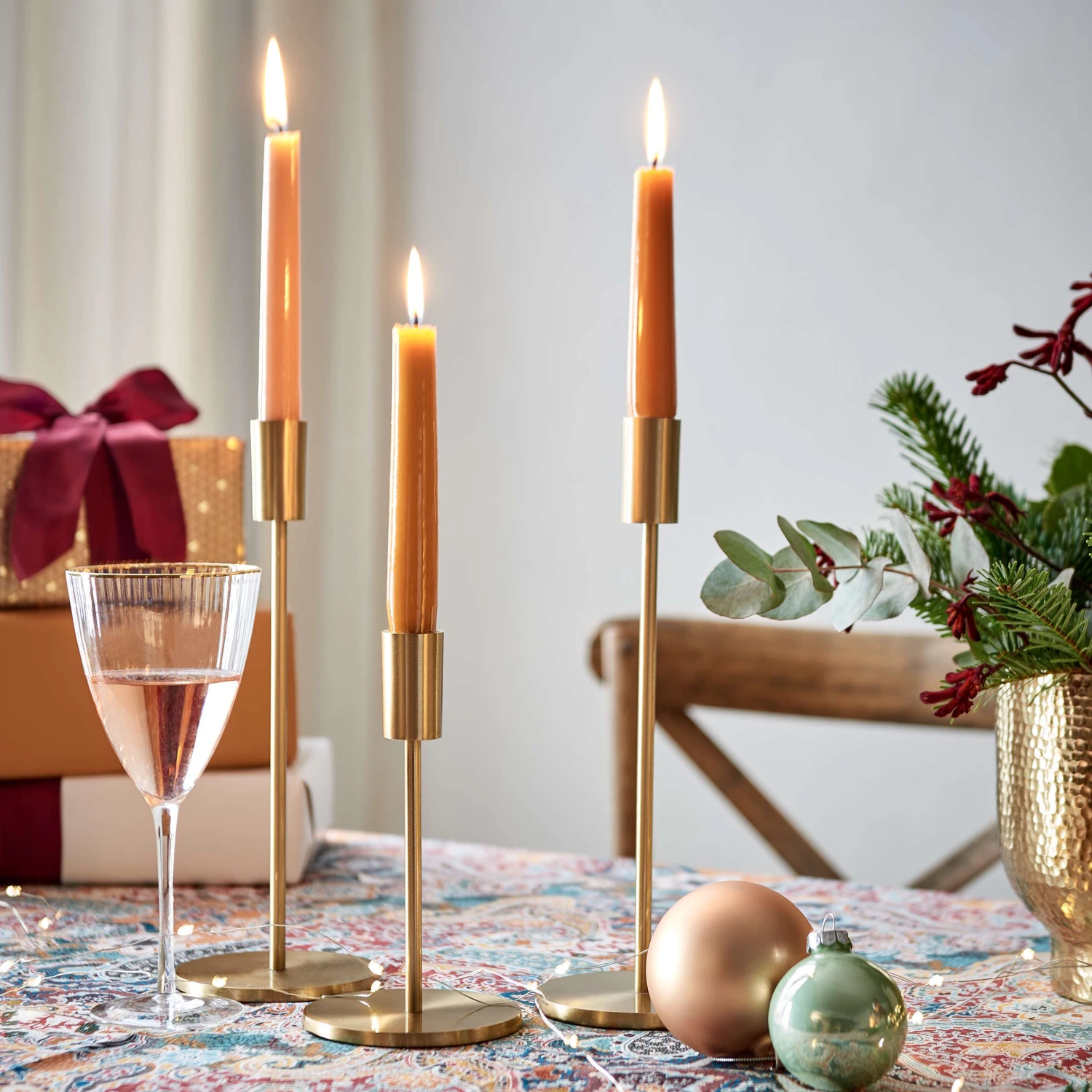 Kerzenhalter Höhe 29cm HIGHLIGHT In Gold 8 Kerzenhalter Höhe 29cm HIGHLIGHT In Gold – Bild 8