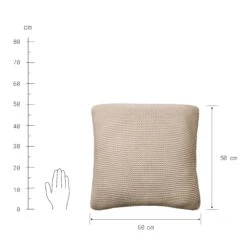 Kissen L 50 X B 50cm AVA In Taupe 9 Kissen L 50 X B 50cm AVA In Taupe -Butlers butlers kissen l 50 x b 50cm ava in taupe 3