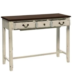 Konsolentisch Mit 3 Schubladen CABOTT COVE In Creme-Braun -Butlers butlers konsolentisch mit 3 schubladen cabott cove in creme braun 6