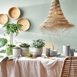 Lampenschirm Höhe 40cm BOMAS In Natur -Butlers butlers lampenschirm hohe 40cm bomas in natur 7