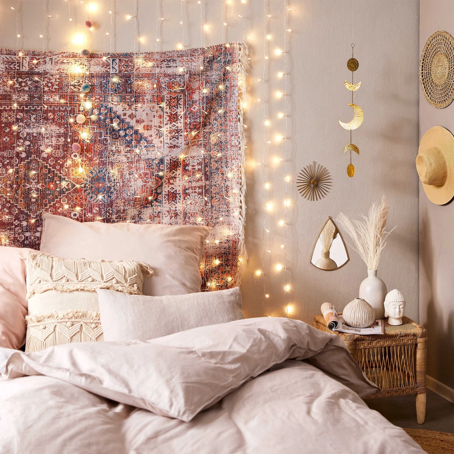 Malawi Hocker Handgeflochten BOHO LOUNGE In Natur 9 Malawi Hocker Handgeflochten BOHO LOUNGE In Natur – Bild 9