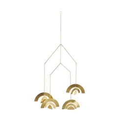 Mobile Höhe 40cm OVER THE RAINBOW In Gold -Butlers butlers mobile hohe 40cm over the rainbow in gold 1