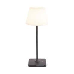 Outdoor Tischleuchte, Dimmbar LIGHT UP In Schwarz-Weiß