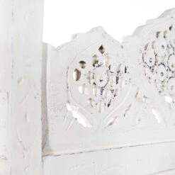 Paravent, Geschnitzt B 180 X H 176cm ESTELLA In Weiß 13 Paravent, Geschnitzt B 180 X H 176cm ESTELLA In Weiß -Butlers butlers paravent geschnitzt b 180 x h 176cm estella in weiss 3