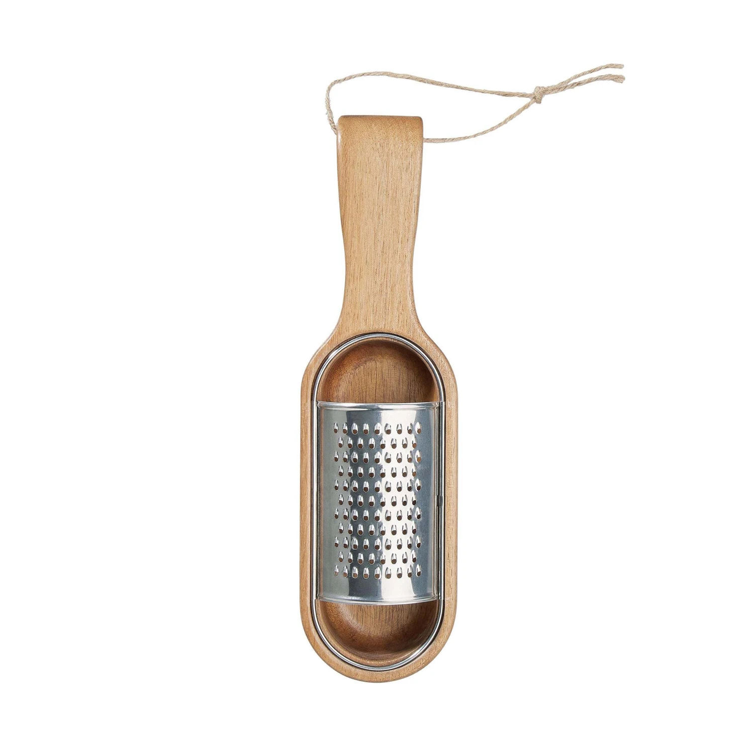 Parmesanreibe L 24,5 X B 7cm GOURMET In Braun-Silber 4 Parmesanreibe L 24,5 X B 7cm GOURMET In Braun-Silber – Bild 4