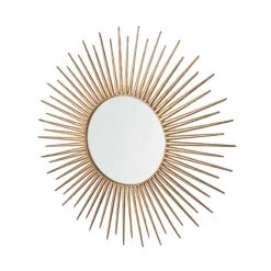 Spiegel Sonnenförmig Ø76cm DEL SOL In Gold -Butlers butlers spiegel sonnenformig o76cm del sol in gold 4