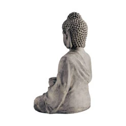 Statue Mit Kerzenteller Höhe 46cm BUDDHA In Grau -Butlers butlers statue mit kerzenteller hohe 46cm buddha in grau 5