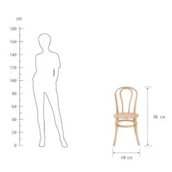 Stuhl 2er-Set WIENER MELANGE In Natur -Butlers butlers stuhl 2er set wiener melange in natur 3