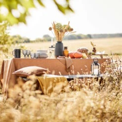 Butlers -Butlers butlers tischdecke l 300 x b 160cm riga in dunkelorange 1