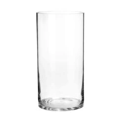 Zylindrische Vase 30 Cm POOL In Transparent